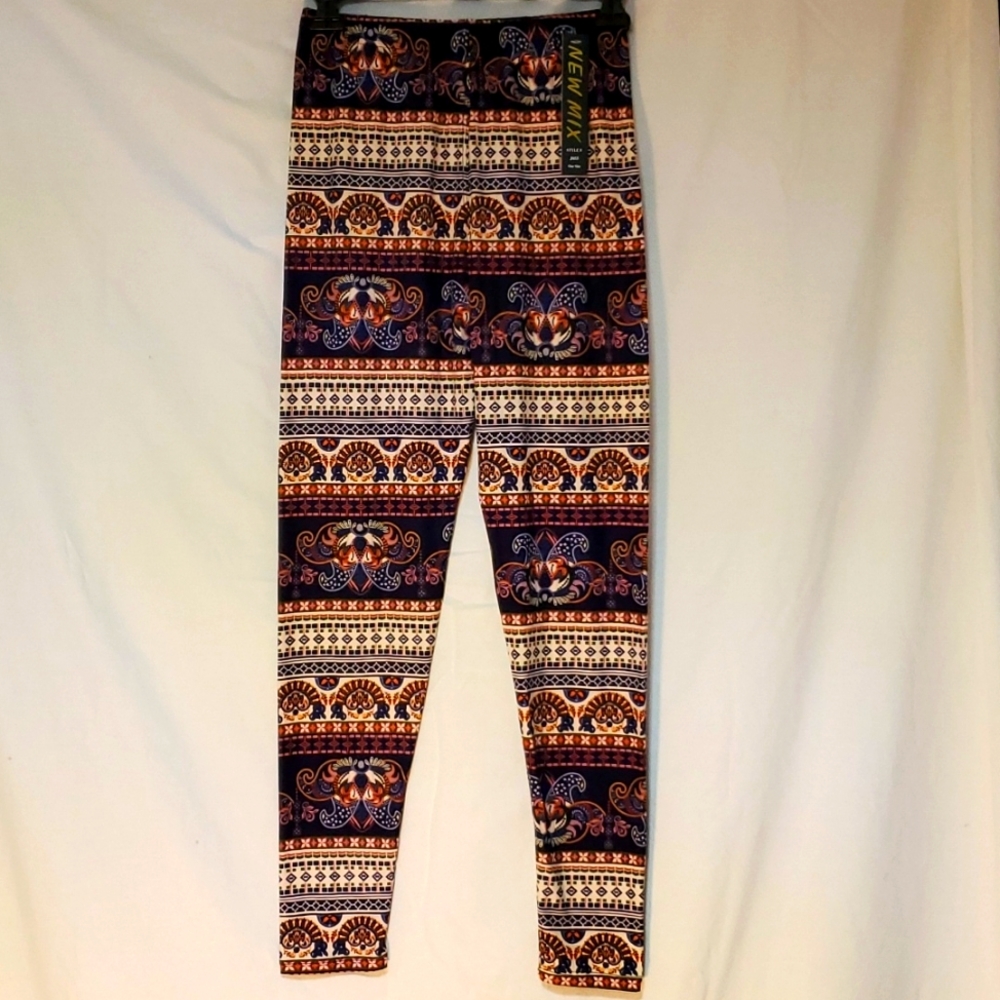 New Mix, OS, Multi Color Leggings
